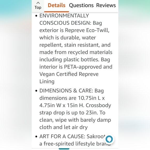 Sakroots Backpack - Picture 5 of 9